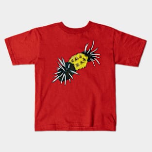 Yellow Spotted Tussock Caterpillar Kids T-Shirt